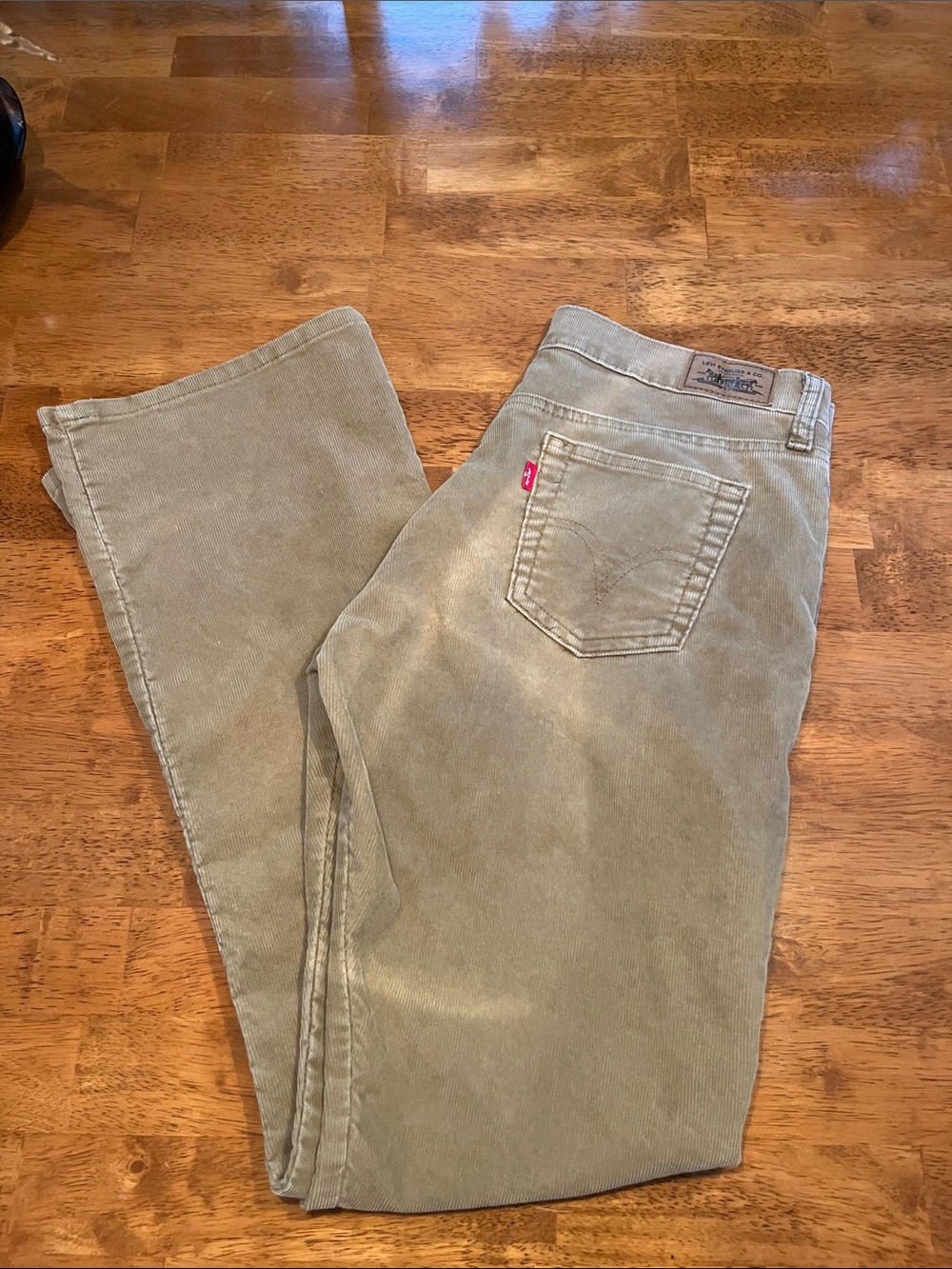 Levi's Corduroy Boot Cut Pants
